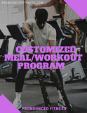 PF Custom Gym/Meal Plan